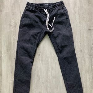 Pacsun Stacked Zipper Denim
